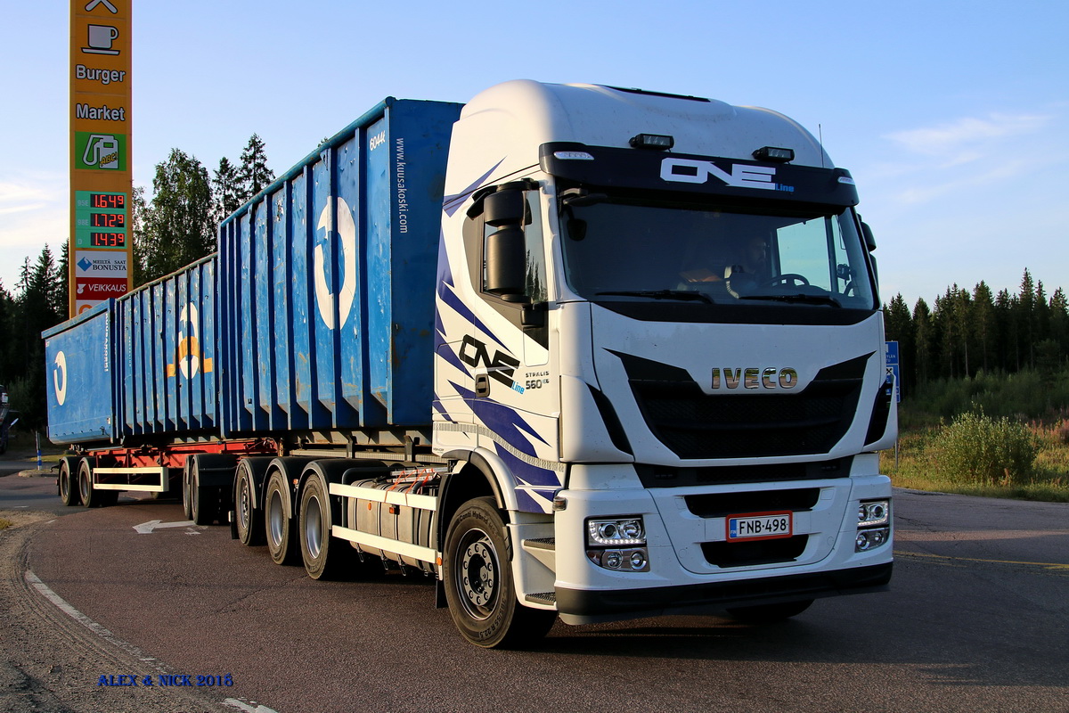 Финляндия, № FNB-498 — IVECO Stralis ('2012) 560