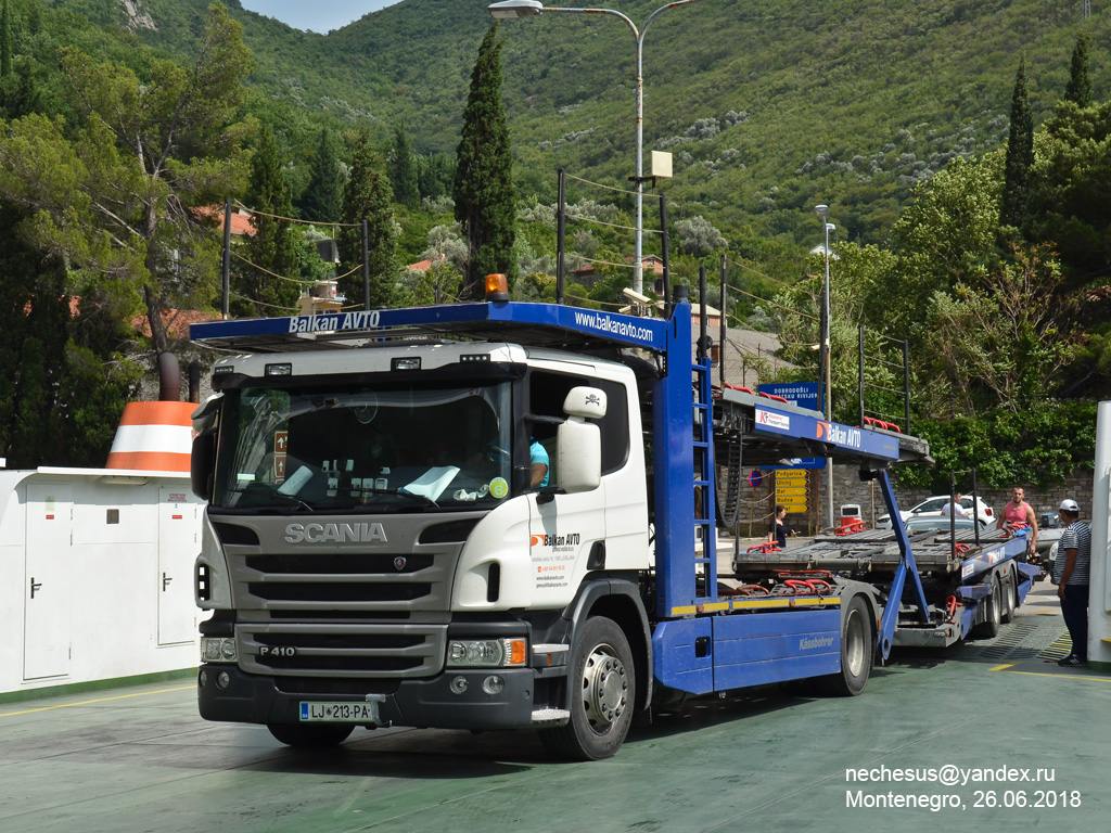 Словения, № LJ 213-PA — Scania ('2011) P410