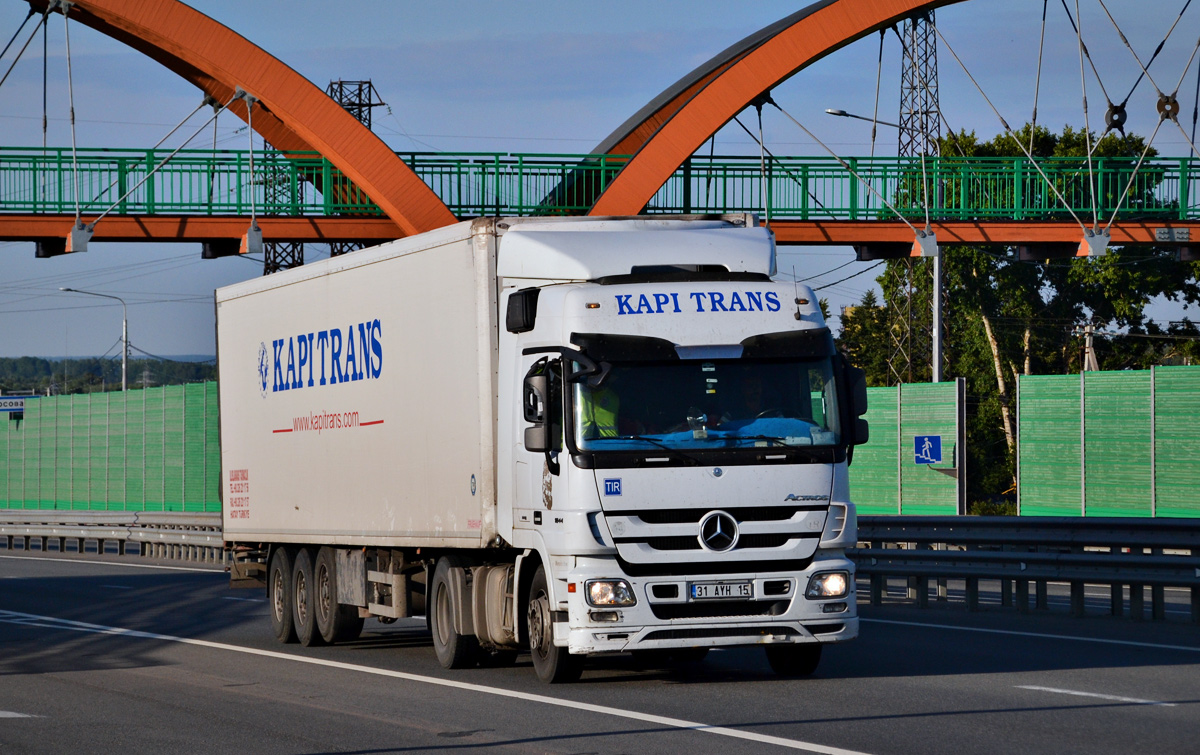 Турция, № 31 AYH 15 — Mercedes-Benz Actros ('2009) 1844