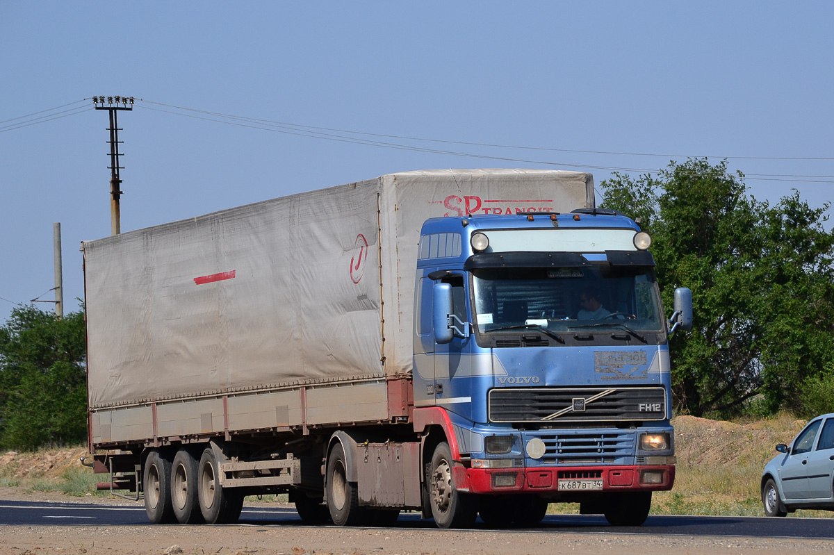 Волгоградская область, № К 687 ВТ 34 — Volvo ('1993) FH12.380