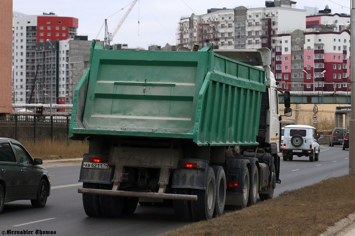 Саха (Якутия), № К 712 КН 14 — МАЗ-6430A9