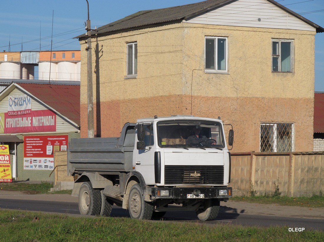 Витебская область, № АВ 2805-2 — МАЗ-5551 (общая модель)