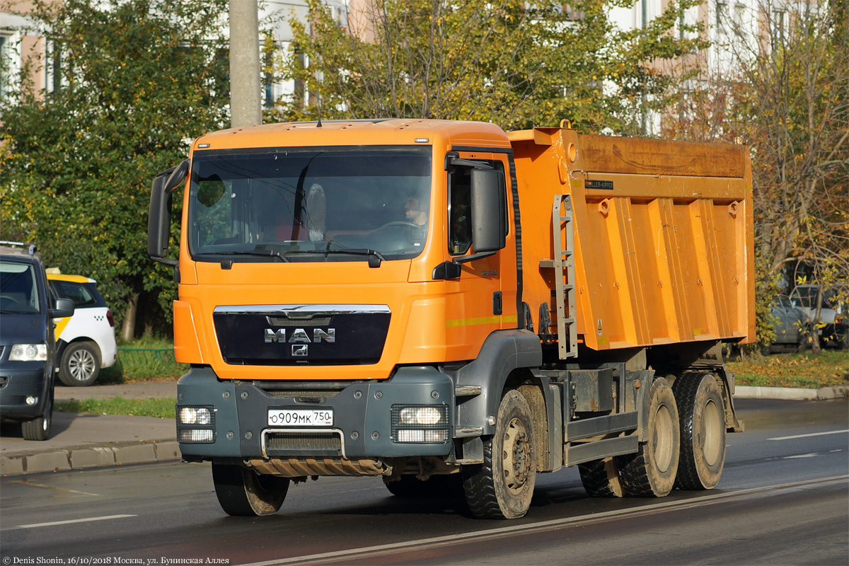 Московская область, № О 909 МК 750 — MAN TGS ('2007) 33.350