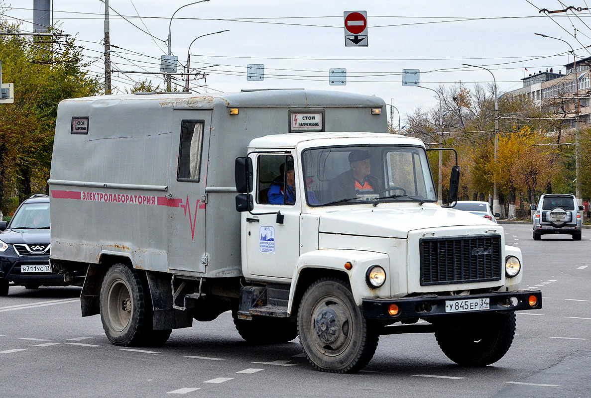 Волгоградская область, № У 845 ЕР 34 — ГАЗ-3307