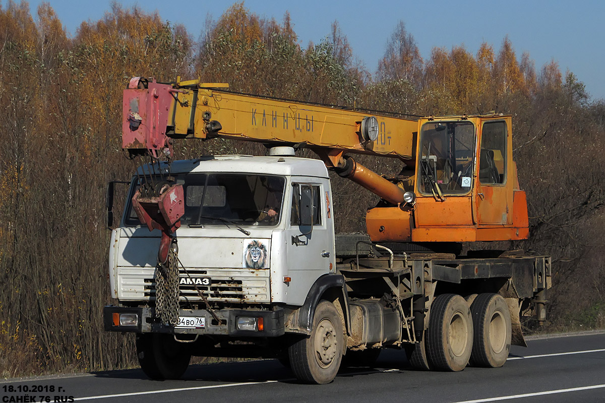 Ярославская область, № С 884 ВО 76 — КамАЗ-53215 [532150]