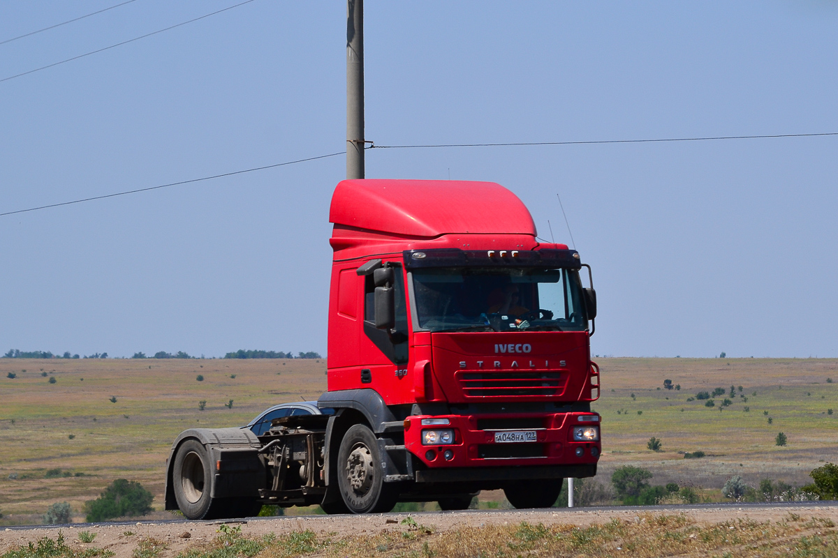 Краснодарский край, № А 048 НА 123 — IVECO Stralis ('2002) 350