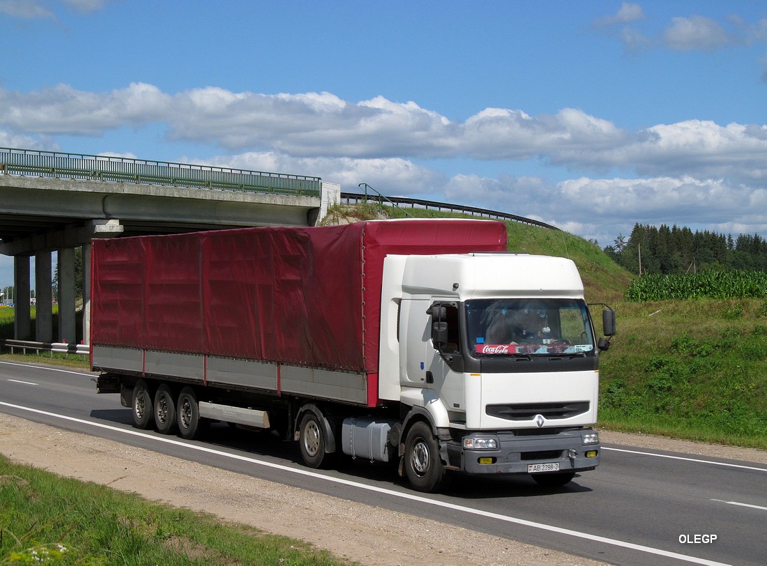 Витебская область, № АВ 2298-2 — Renault Premium ('1996)