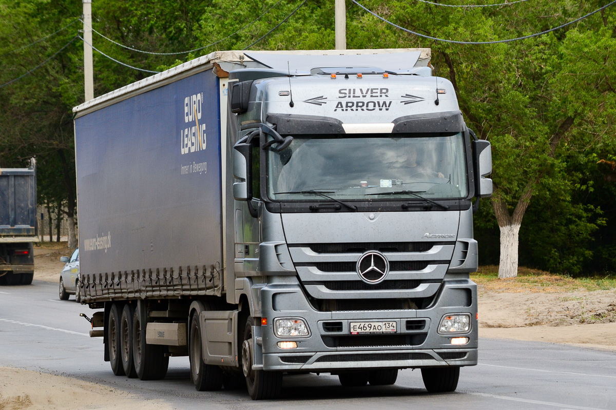 Волгоградская область, № Е 469 АО 134 — Mercedes-Benz Actros ('2009) 1844