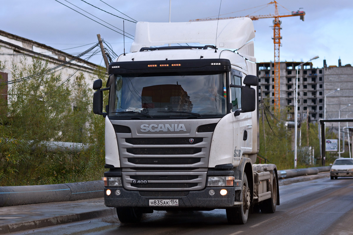 Новосибирская область, № Н 835 АК 154 — Scania ('2013) G400