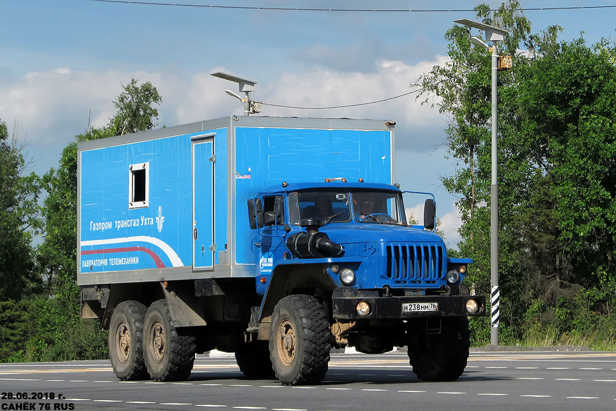 Ярославская область, № Н 238 ММ 76 — Урал-4320-40