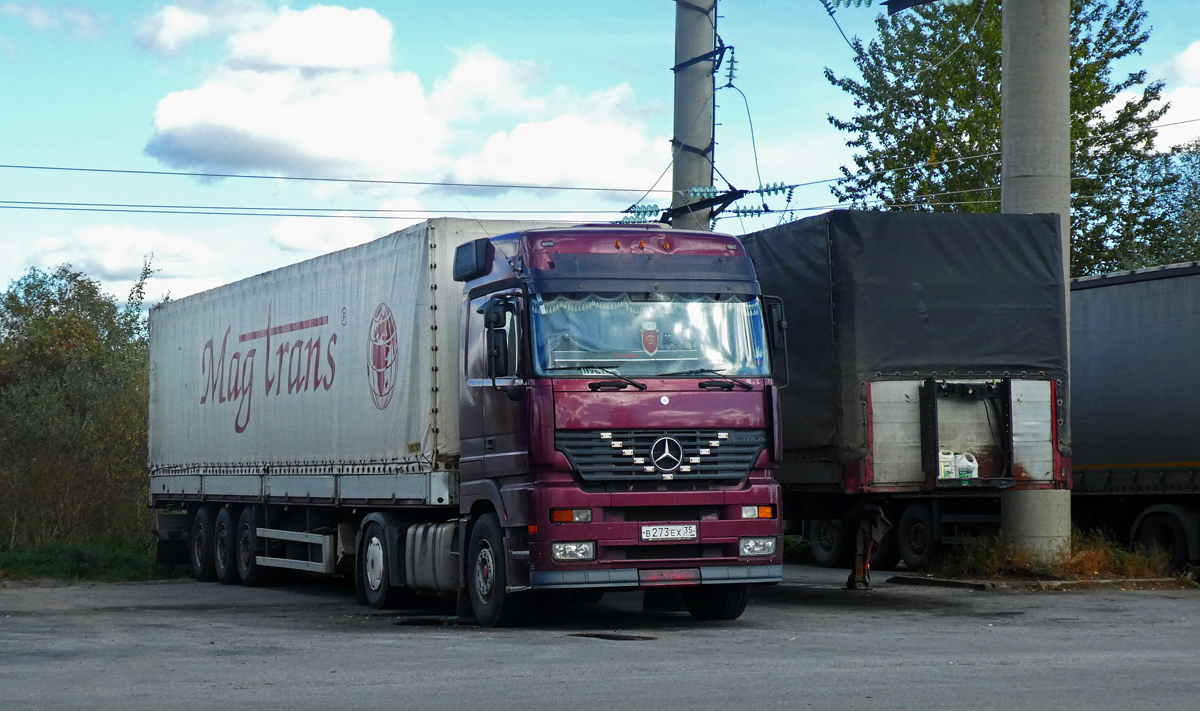 Вологодская область, № В 273 ЕХ 35 — Mercedes-Benz Actros ('1997) 1840