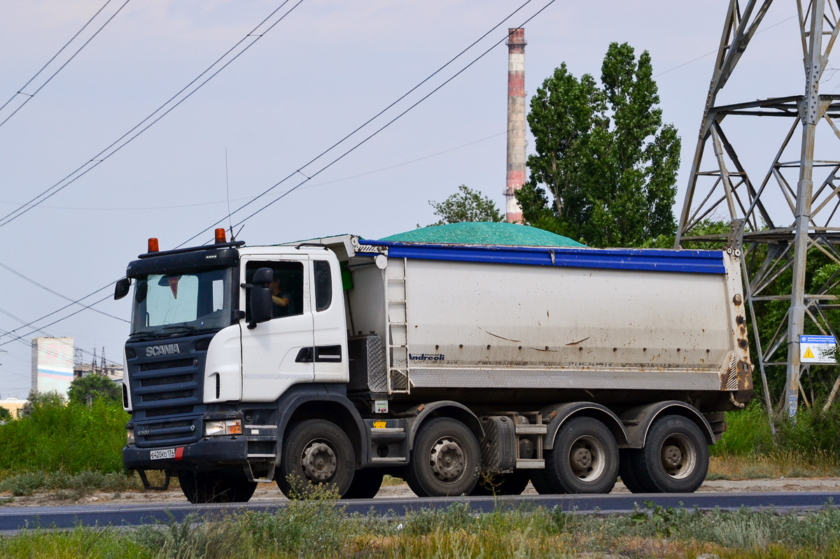 Волгоградская область, № Е 420 КО 134 — Scania ('2004) R500