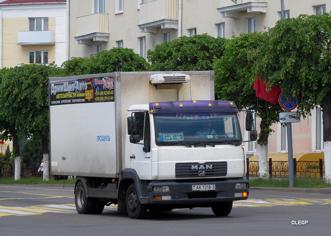 Гомельская область, № АК 1316-3 — MAN TGL 8.180