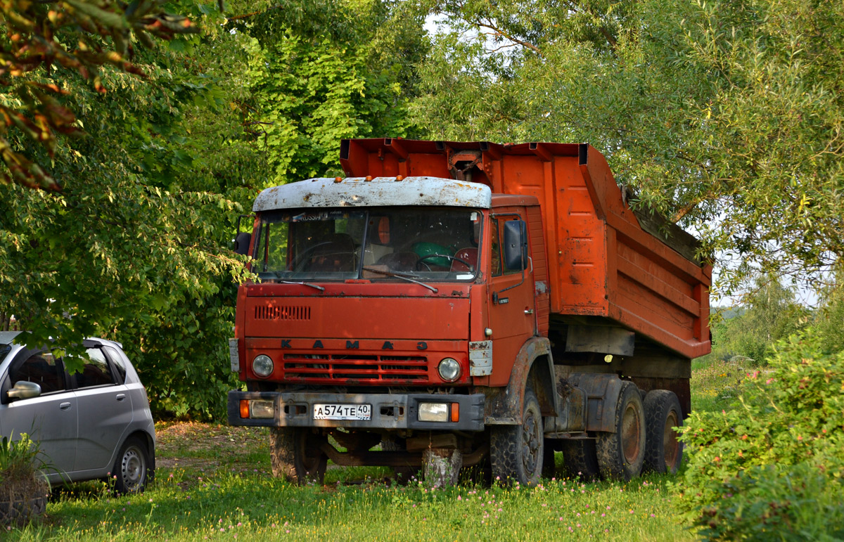 Калужская область, № А 574 ТЕ 40 — КамАЗ-5410