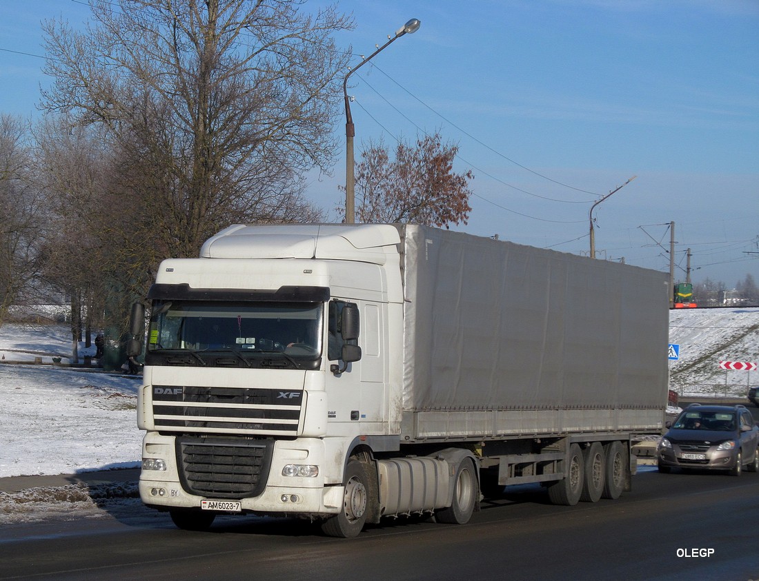 Минск, № АМ 6023-7 — DAF XF105 FT