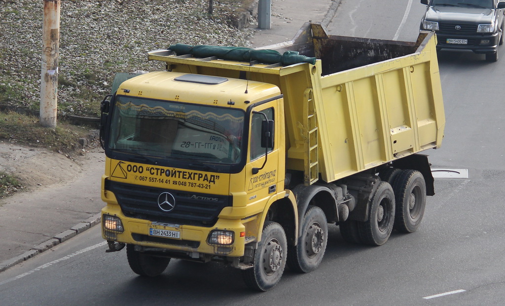 Одесская область, № ВН 2433 НІ — Mercedes-Benz Actros ('2003) 4141