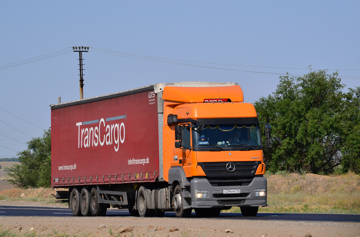 Татарстан, № Х 294 УМ 116 — Mercedes-Benz Axor 1835