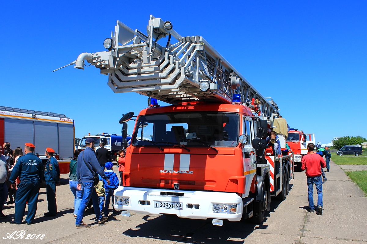 Тамбовская область, № Н 309 ХН 68 — КамАЗ-65115 (общая модель)