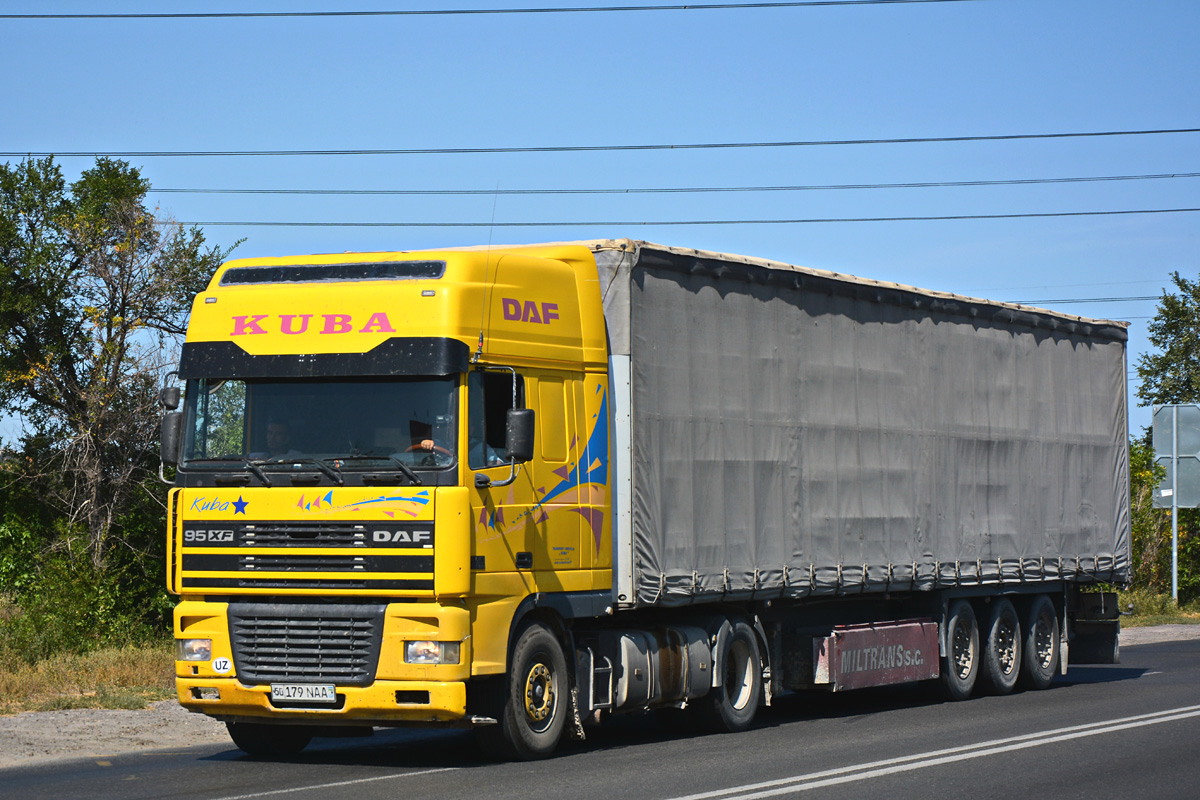 Узбекистан, № 50 179 NAA — DAF 95XF FT