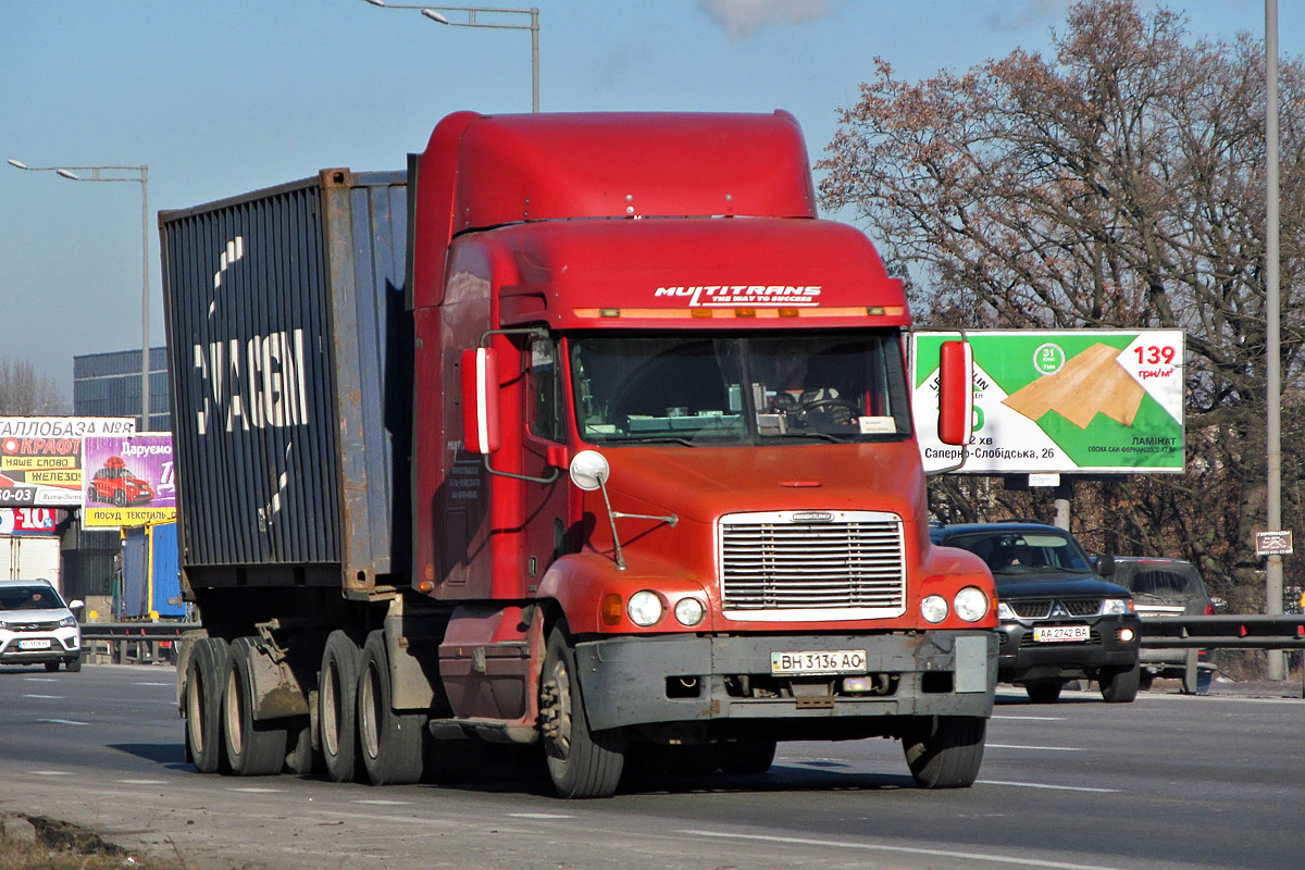 Одесская область, № ВН 3136 АО — Freightliner Century Class