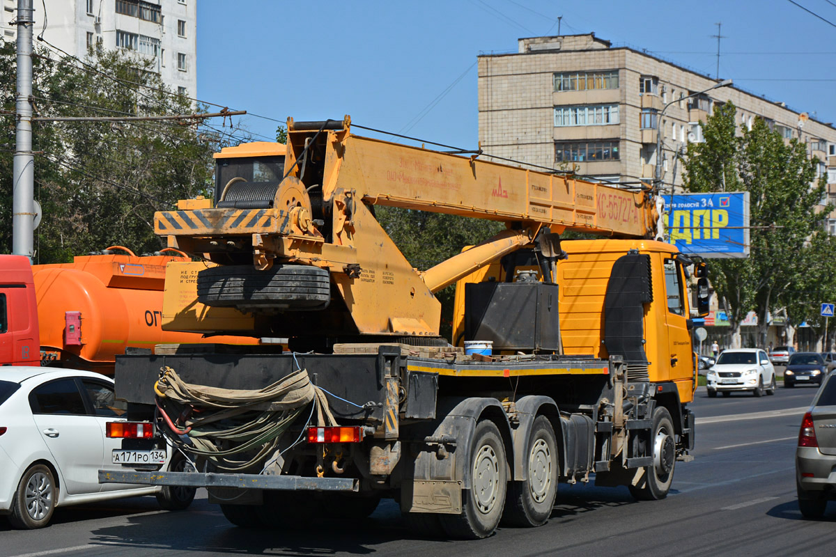 Волгоградская область, № А 171 РО 134 — МАЗ-6312B3