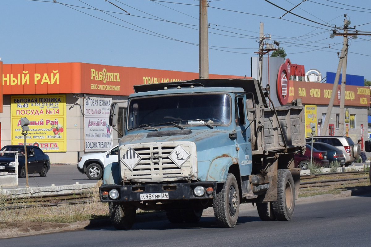 Волгоградская область, № А 954 МР 34 — ЗИЛ-497420 (494582)