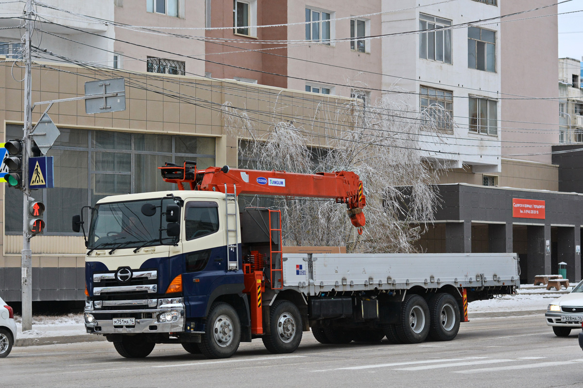 Саха (Якутия), № М 751 МА 14 — Hino 700