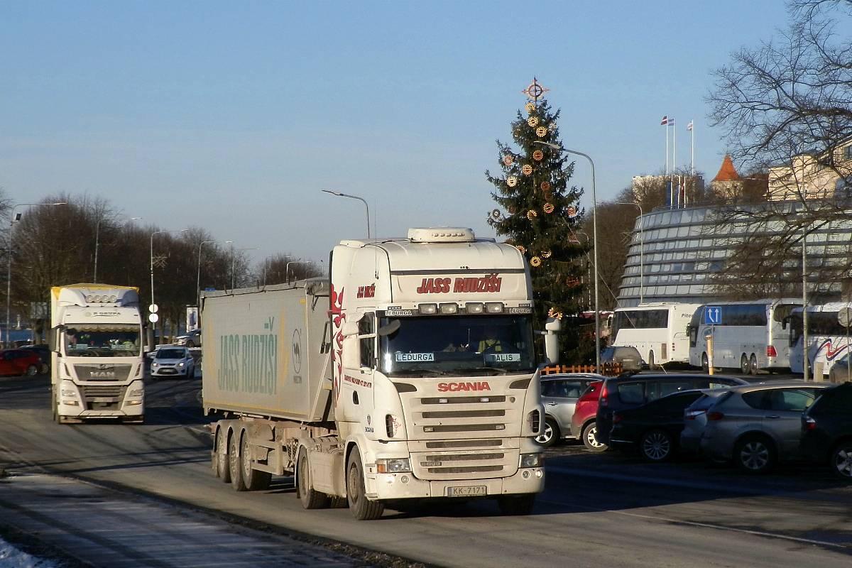 Латвия, № KK-7171 — Scania ('2004) R500