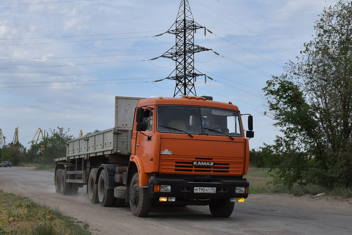 Волгоградская область, № М 190 АТ 34 — КамАЗ-54115-15 [54115R]