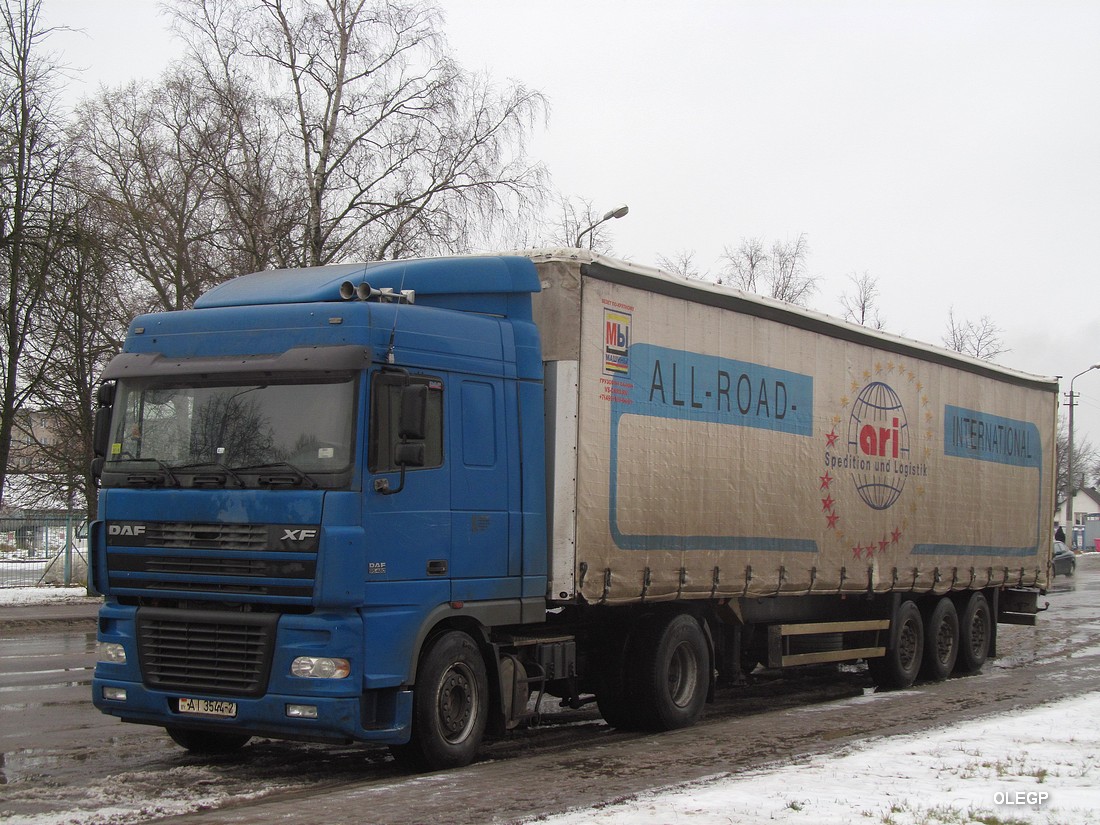 Витебская область, № АІ 3544-2 — DAF XF95 FT