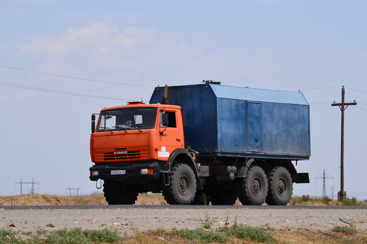 Волгоградская область, № Р 628 ЕВ 34 — КамАЗ-43118-15 [43118R]