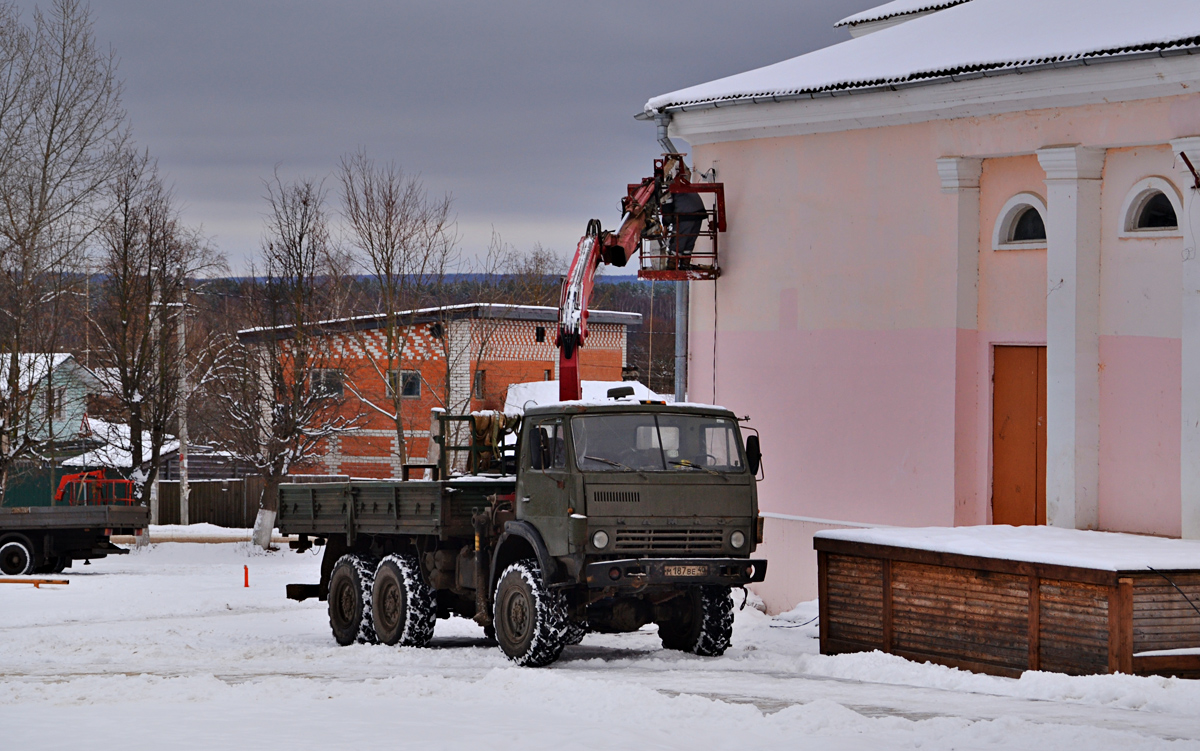 Калужская область, № М 187 ВЕ 40 — КамАЗ-4310