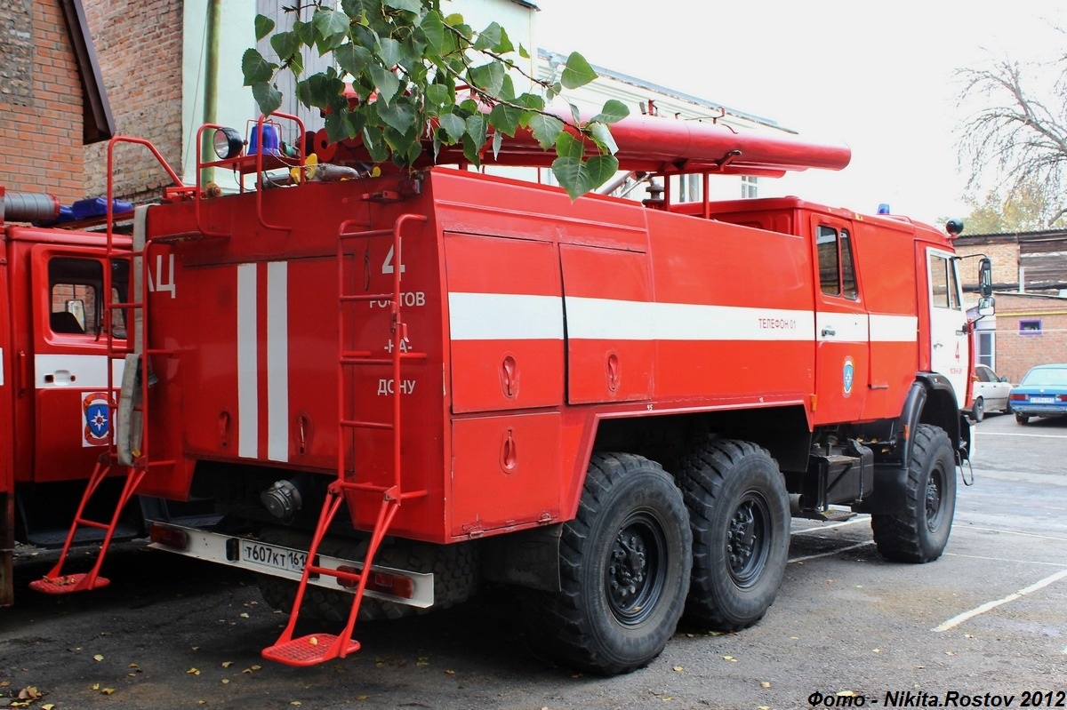 Ростовская область, № Т 607 КТ 161 — КамАЗ-43114-15 [43114R]