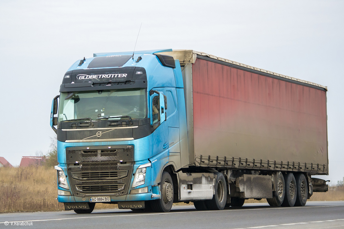 Закарпатская область, № АО 8884 ВО — Volvo ('2012) FH.500