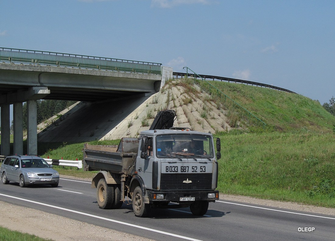 Витебская область, № АК 1237-2 — МАЗ-5551 (общая модель)