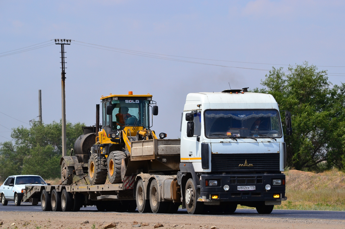 Волгоградская область, № В 802 ЕК 178 — МАЗ-6430A8