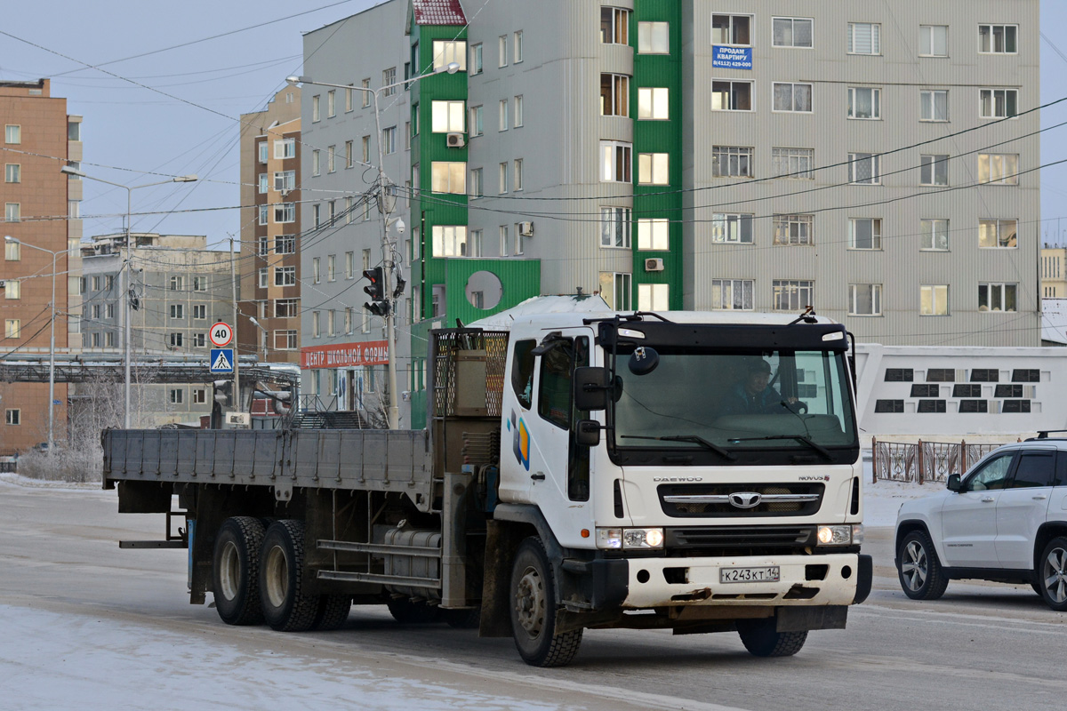 Саха (Якутия), № К 243 КТ 14 — Daewoo Novus