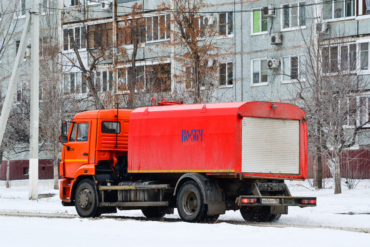 Волгоградская область, № В 606 ОУ 134 — КамАЗ-43253-R4