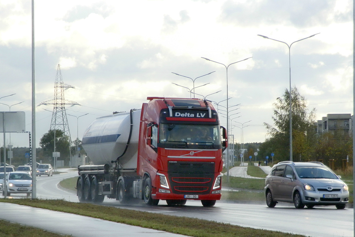 Латвия, № JX-90 — Volvo ('2012) FH.500