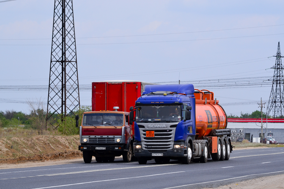 Татарстан, № У 214 ОР 116 — Scania ('2013) G440