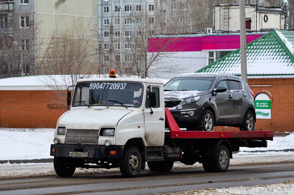 Волгоградская область, № А 012 АО 134 — ЗИЛ-5301 "Бычок"(общая модель)