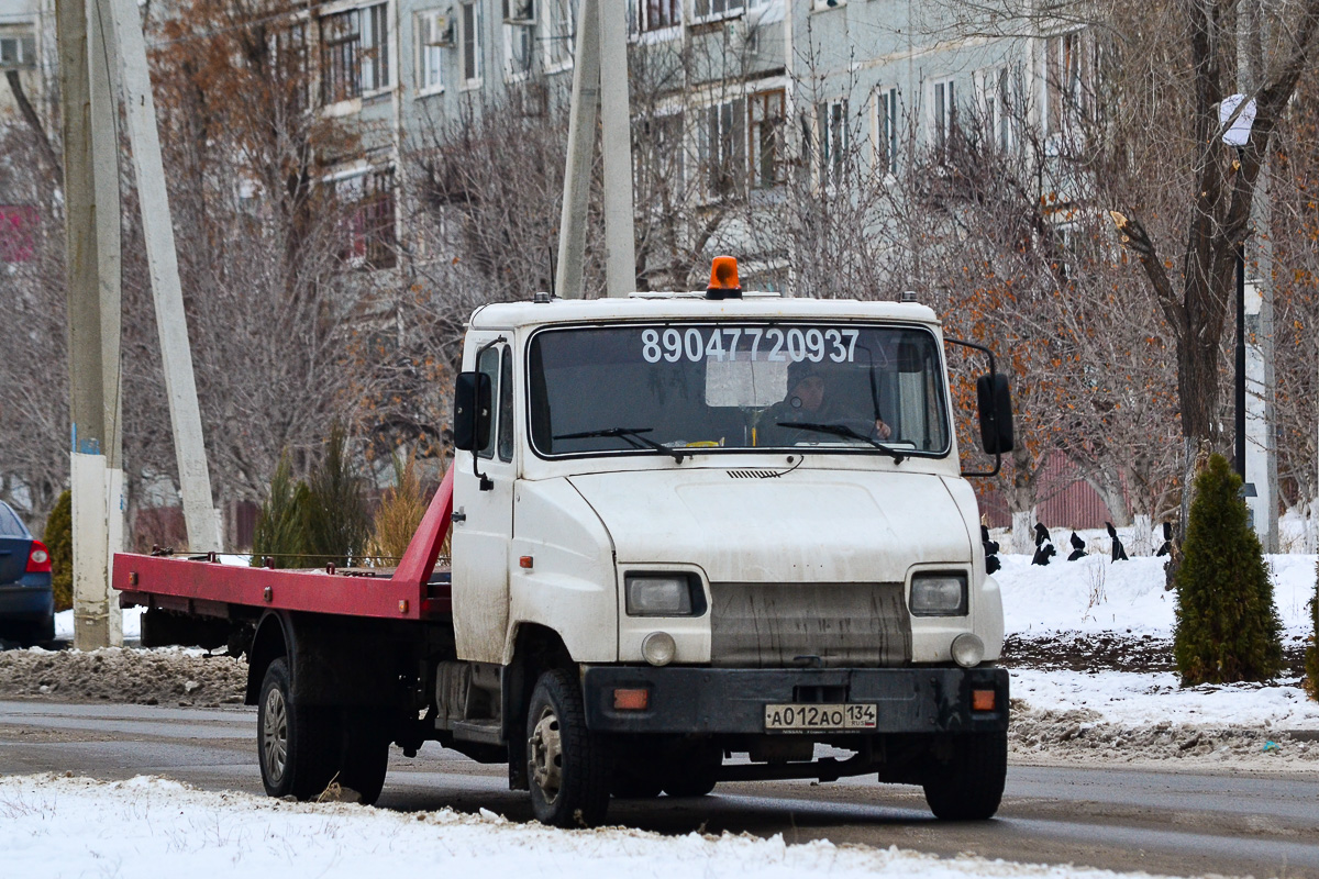 Волгоградская область, № А 012 АО 134 — ЗИЛ-5301 "Бычок"(общая модель)