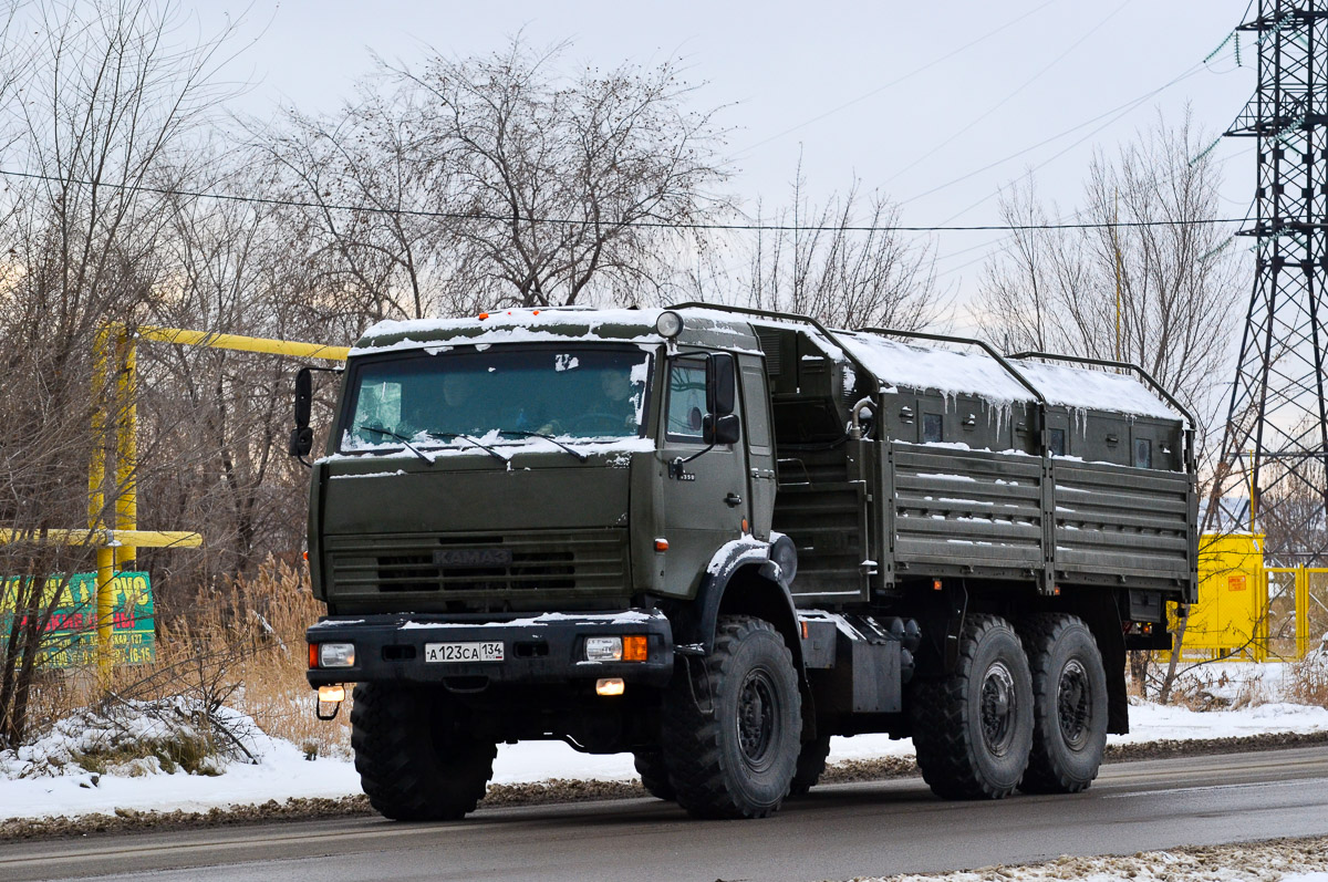 Волгоградская область, № А 123 СА 134 — КамАЗ-5350 [535000]