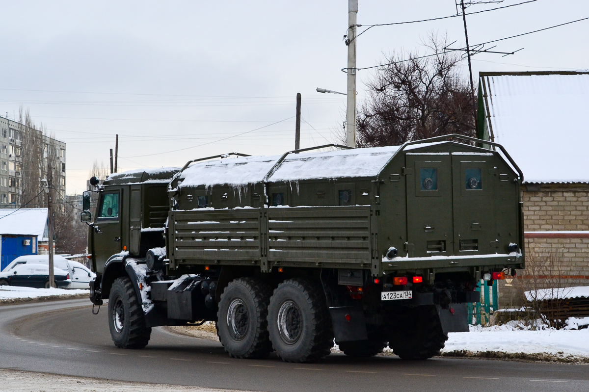 Волгоградская область, № А 123 СА 134 — КамАЗ-5350 [535000]