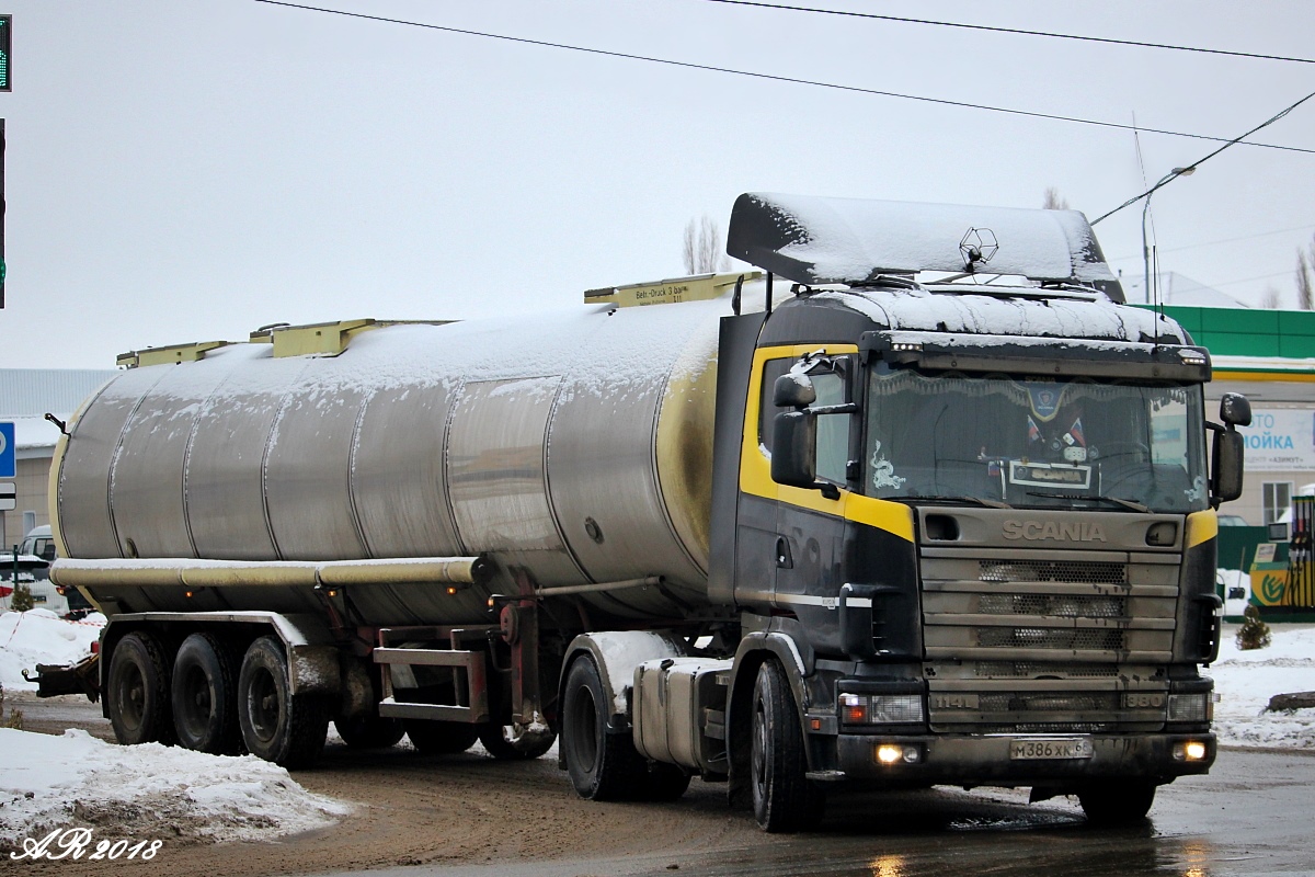 Тамбовская область, № М 386 ХК 68 — Scania ('1996) R114G