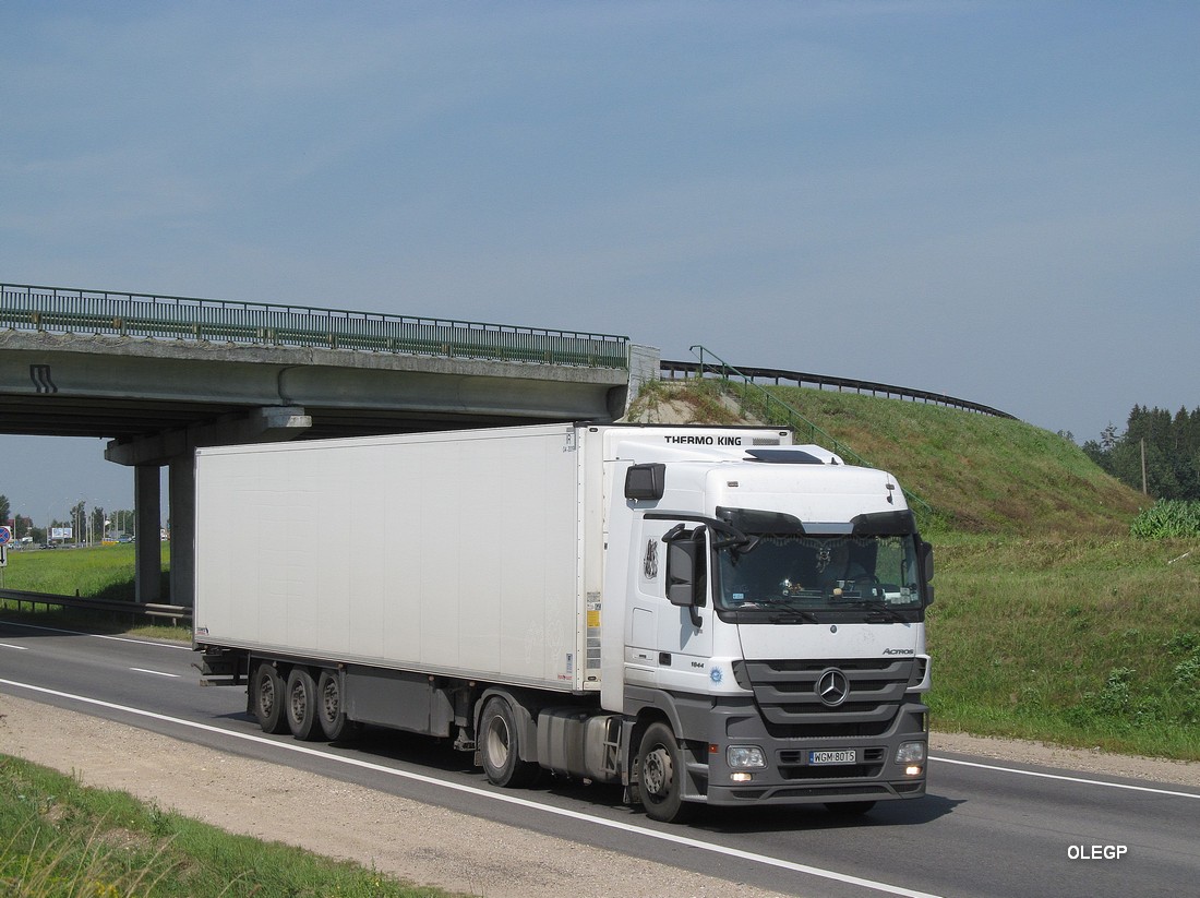 Польша, № WGM 80T5 — Mercedes-Benz Actros ('2009) 1844