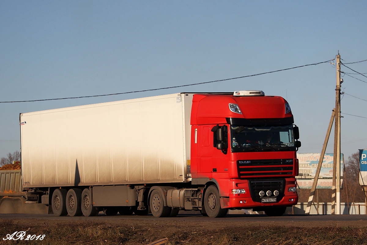 Волгоградская область, № А 701 ЕК 134 — DAF XF105 FT