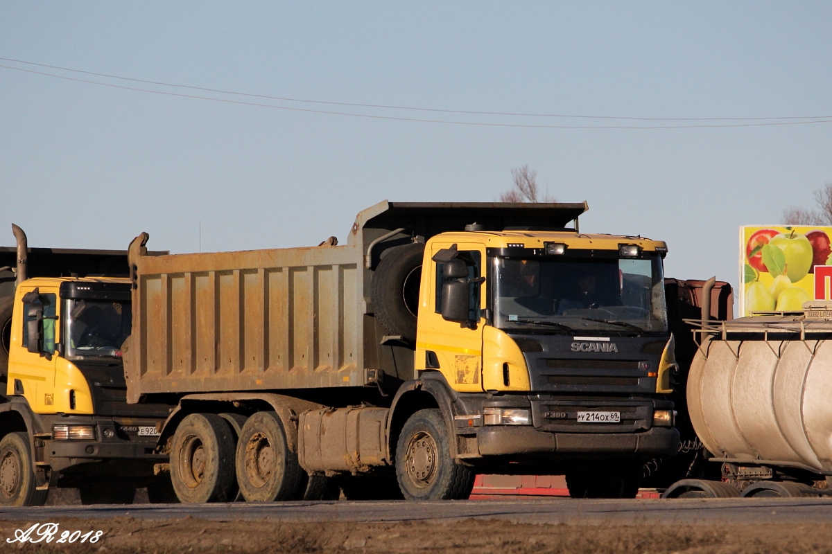 Воронежская область, № У 214 ОХ 69 — Scania ('2004) P380