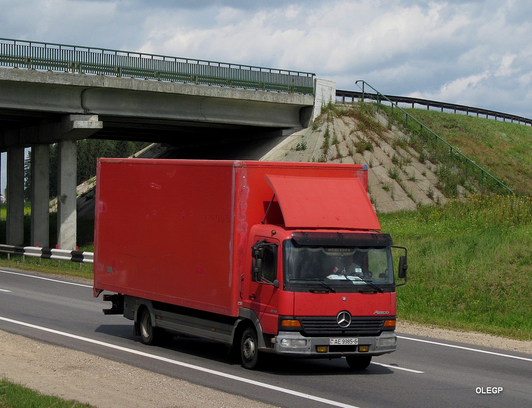 Могилёвская область, № АЕ 9985-6 — Mercedes-Benz Atego 818