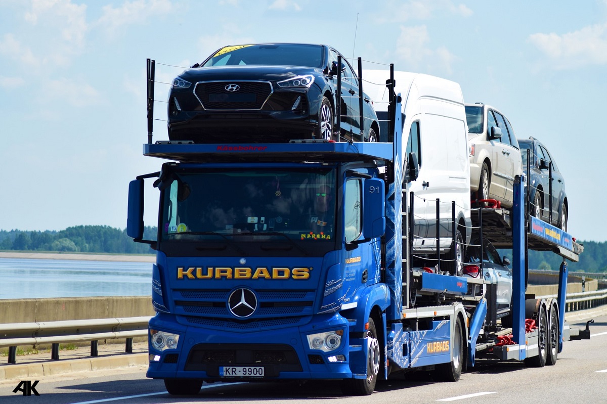 Латвия, № KR-9900 — Mercedes-Benz Actros ('2011) 1843